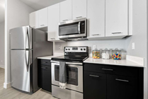 Large Kitchen with Storage Space